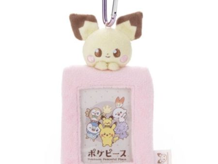 Pokemon Pokepeace Plush Card Case Pichu JAPAN OFFICIAL Online Sale