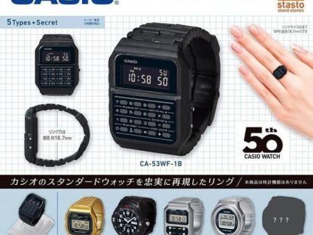 CASIO Watch Ring Collection 2nd Edition All 6 types Figure Capsule Toy JAPAN For Cheap