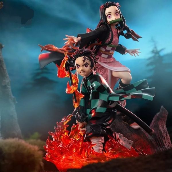 SEGA Demon Slayer Xrosslink Figure Tanjiro Kamado Nezuko Kamado Set of 2 JAPAN Online Sale