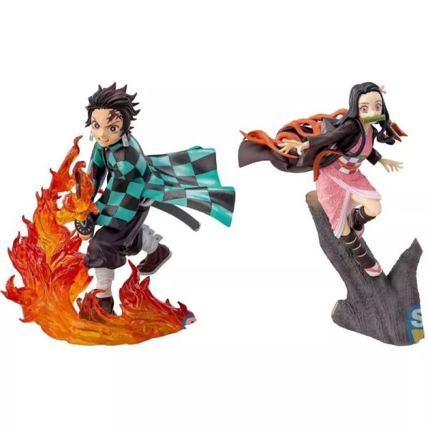 SEGA Demon Slayer Xrosslink Figure Tanjiro Kamado Nezuko Kamado Set of 2 JAPAN Online Sale