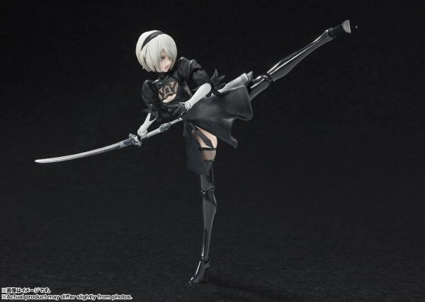 BANDAI S.H.Figuarts NieR:Automata Ver1.1a 2B Action Figure JAPAN OFFICIAL Discount