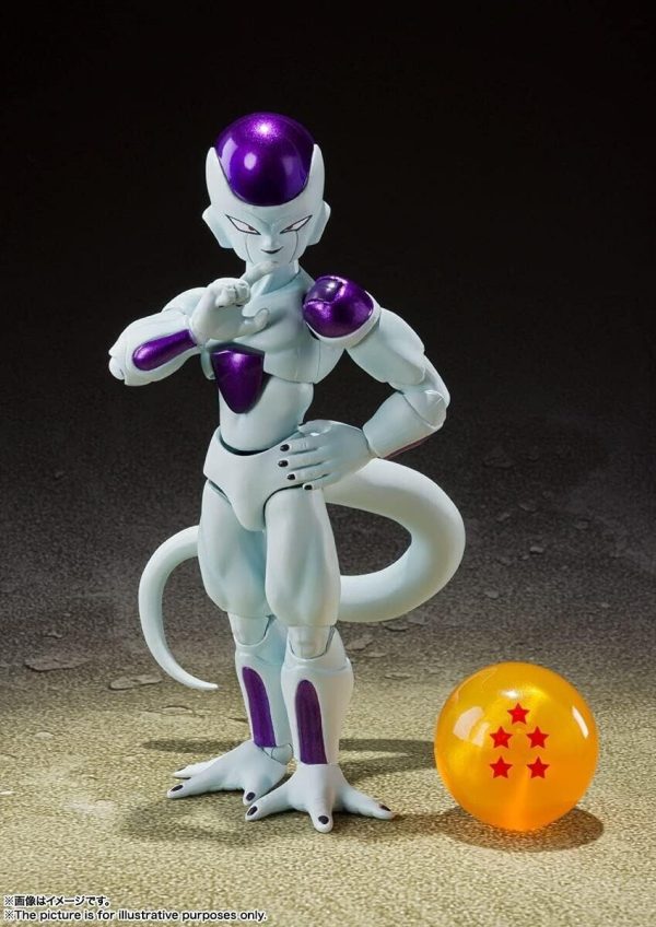 BANDAI S.H.Figuarts Dragon Ball Z Frieza 4th Form Action Figure JAPAN OFFICIAL Cheap