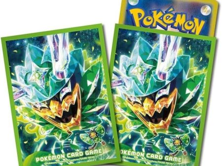 Pokemon Center Original Card Sleeves Ogerpon Terastal Form Teal Mask JAPAN Discount