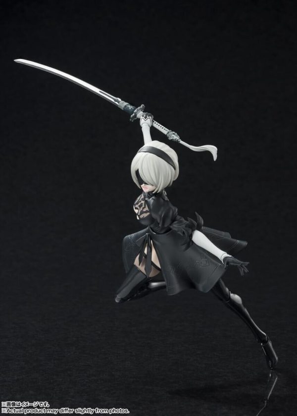 BANDAI S.H.Figuarts NieR:Automata Ver1.1a 2B Action Figure JAPAN OFFICIAL Discount