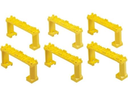 Takara Tomy Plarail Double Track Block Pier 6 Pcs J-22 JAPAN OFFICIAL Online Sale