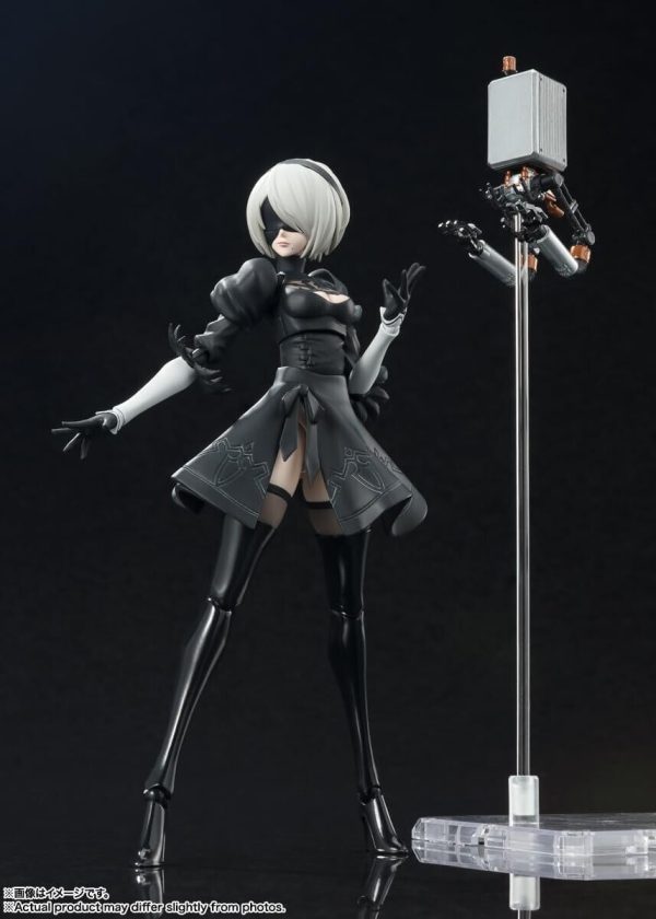 BANDAI S.H.Figuarts NieR:Automata Ver1.1a 2B Action Figure JAPAN OFFICIAL Discount