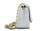 *rare* Chanel White Vintage Caviar Small Diana Classic Flap Bag 24k GHW Sale