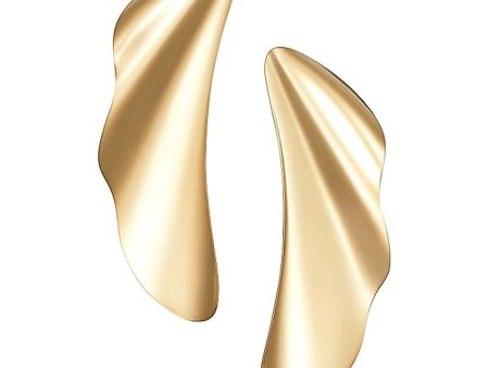 Tiffany & Co Freeform Yellow Gold Drop Earrings Hot on Sale