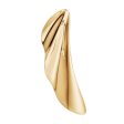 Tiffany & Co Freeform Yellow Gold Drop Earrings Hot on Sale