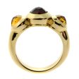 Tiffany & Co. Citrine Garnet Gold Ring For Discount