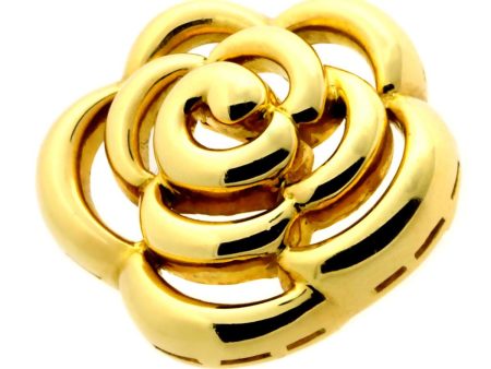 Van Cleef & Arpels Gold Flower Pendant For Cheap