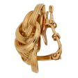 Tiffany & Co Braided 18k Yellow Gold Clip On Earrings For Cheap