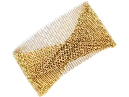 Tiffany & Co Gold Mesh Bracelet Sale