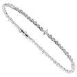 Louis Vuitton High Jewelry Diamond White Gold Tennis Bracelet Online now