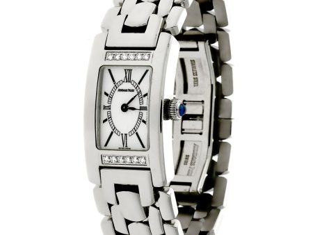 Audemars Piguet Promesse Diamond Stainless Steel Ladies Watch 67259ST.ZZ.1156ST.01 For Discount