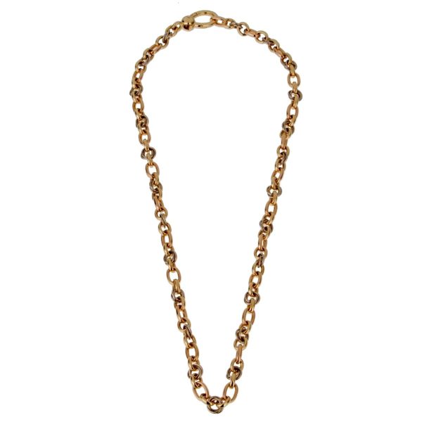 Pomellato Tricolor 18k Gold Necklace For Cheap