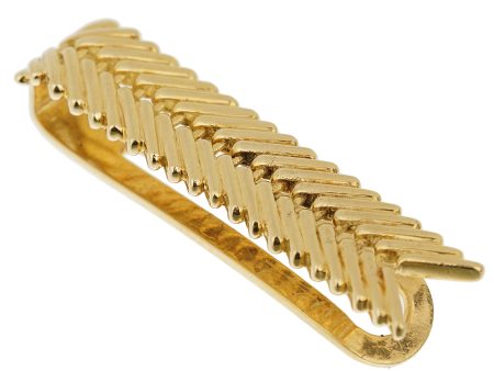 Van Cleef & Arpels Vintage Yellow Gold Money Clip Online Sale