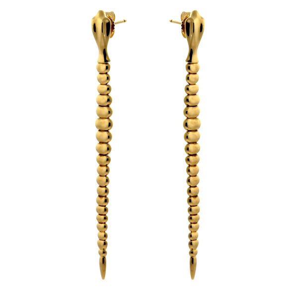 Tiffany and Co Gold Snake Drop Earrings Online Hot Sale