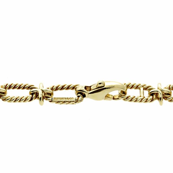 Tiffany & Co Woven Gold Sautoir Necklace Sale