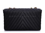 Chanel Vintage Caviar Maxi  Jumbo XL  Chevron Classic Flap Bag 24k GHW Online