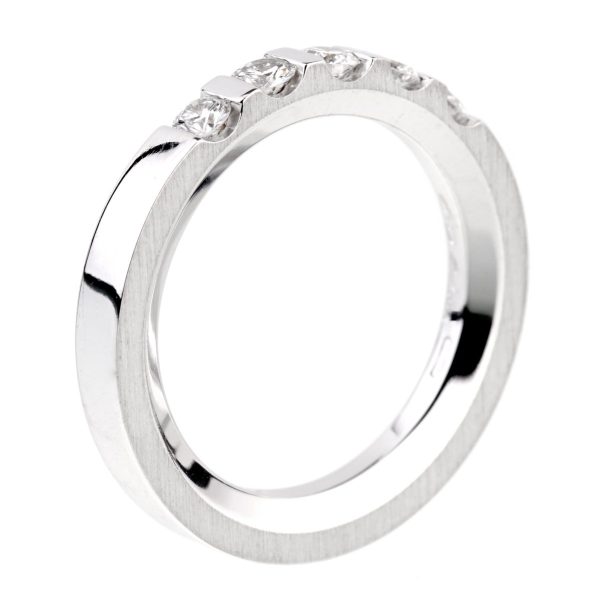 Salvini White Gold Diamond Band Ring on Sale