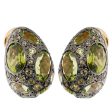 Pomellato Tabou Peridot Rose Gold Hoop Earrings Online Hot Sale