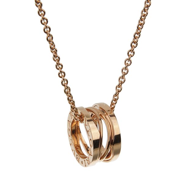 Bvlgari B.zero1 Legends Rose Gold Pendant Necklace Online now