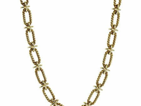 Tiffany & Co Woven Gold Sautoir Necklace Sale