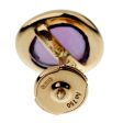 Fred of Paris Amethyst Rose Gold Stud Earrings Fashion