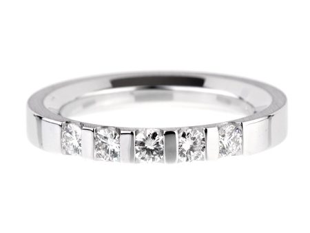 Salvini White Gold Diamond Band Ring on Sale