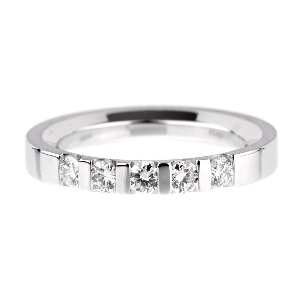 Salvini White Gold Diamond Band Ring on Sale