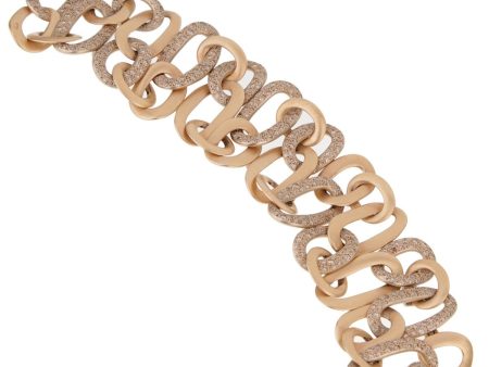 Pomellato Rose Gold Fancy Diamond Bracelet Sale