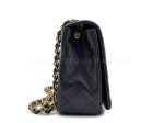 Chanel 1989 Vintage Black Full Flap Quilted Shoulder Bag 24k GHW Lambskin Supply