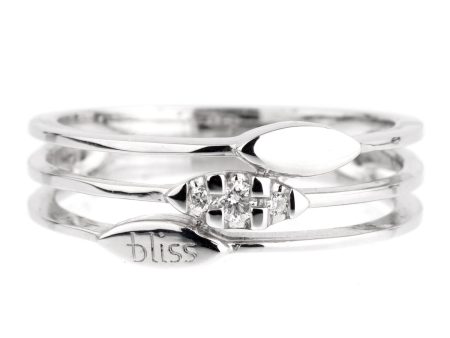 Bliss Diamond White Gold Ring Hot on Sale