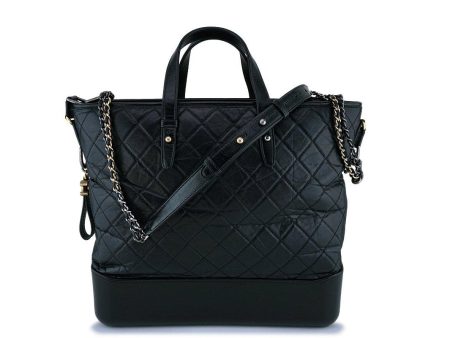 17A Chanel Black Large Gabrielle Tote Bag Discount