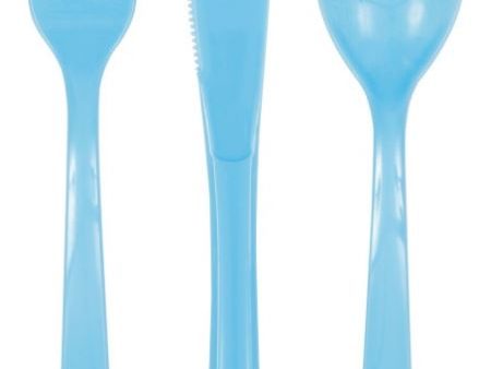 Powder Blue Assorted Cutlery For Cheap