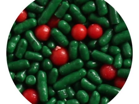 Holly Jolly Decorettes Nonpareils Blend Online Hot Sale