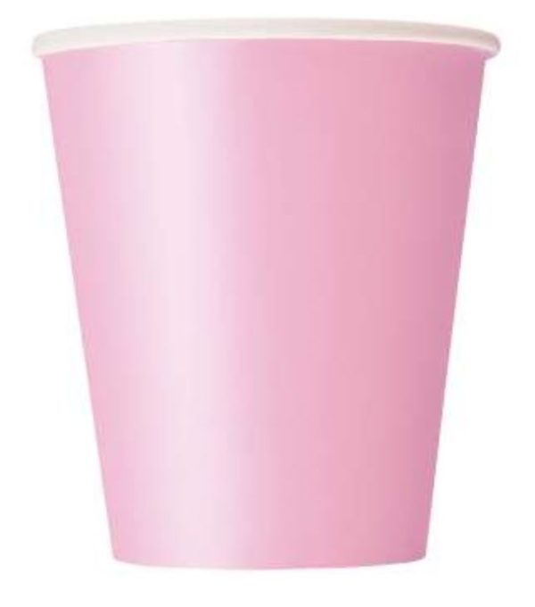 Lovely Pink 9oz Cups, 8ct on Sale