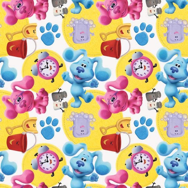 Blue s Clues Gift Wrap, 30in x 5ft, 1ct Online Hot Sale