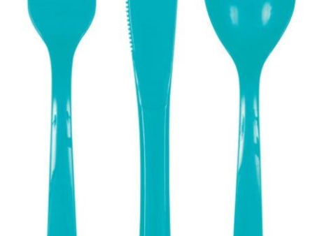 Caribbean Teal Assorted Cutlery Sale