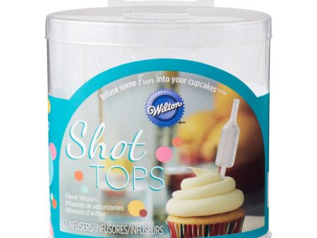 Bottle-Shaped Shot Tops Flavor Infusers, 12-Count Fashion