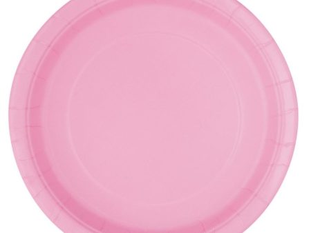 Lovely Pink 9  Plates, 8ct Online Hot Sale