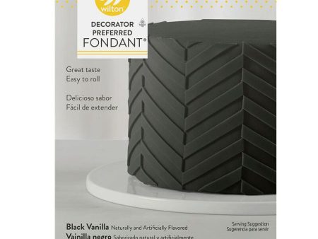 Black Decorator Preferred Fondant Icing, 24 oz. Online