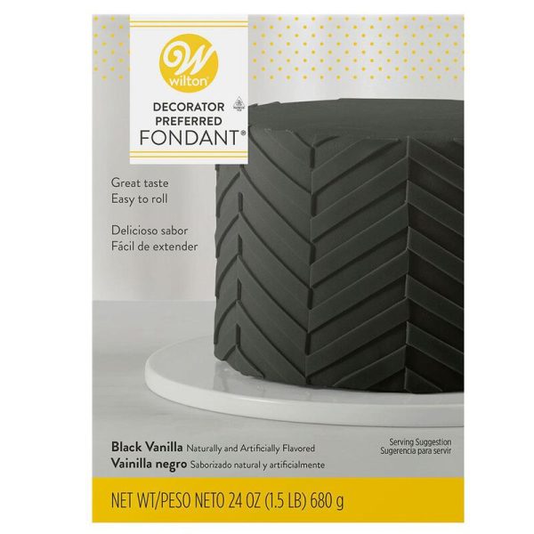 Black Decorator Preferred Fondant Icing, 24 oz. Online