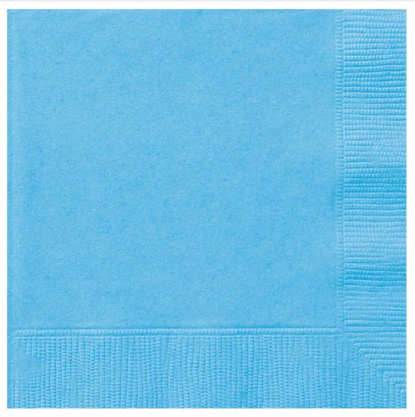 Powder Blue Lunch Napkins, 20ct Online